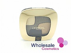 12 x L'Oreal Color Riche Quad Luminous Eyeshadows - P14 GOLDEN BLACK