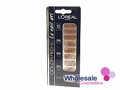 9 x L'Oreal Color Riche Le Nail Art Stickers - 006 CHIC PYTHON