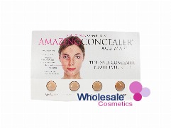 10 x Amazing Cosmetics Amazing Concealer  - 4 SHADES SWATCHES