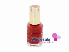 6 x L'Oreal Color Riche Nail Polish - 550 ROUGE SAUVAGE