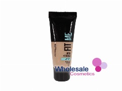 6 x Maybelline Fit Me Matte & Poreless Liquid Foundation - 122 CREAMY BEIGE