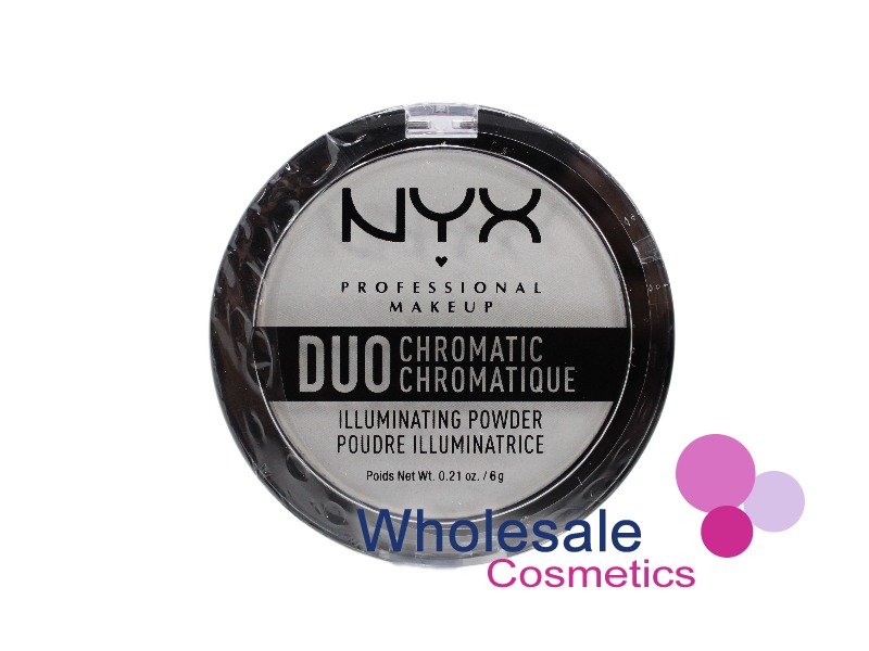 6 x NYX Duo Chromatic Illuminating Powder - 01 TWILIGHT TINT
