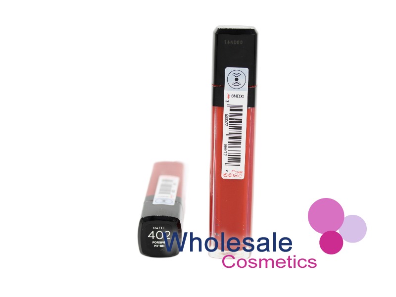 9 x L'Oreal Infallible Mega Matte Lip Gloss - 402 FORGIVE MY SIN