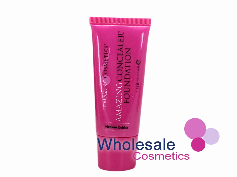 10 x Amazing Cosmetics Amazing Concealer Foundation - MEDIUM GOLDEN