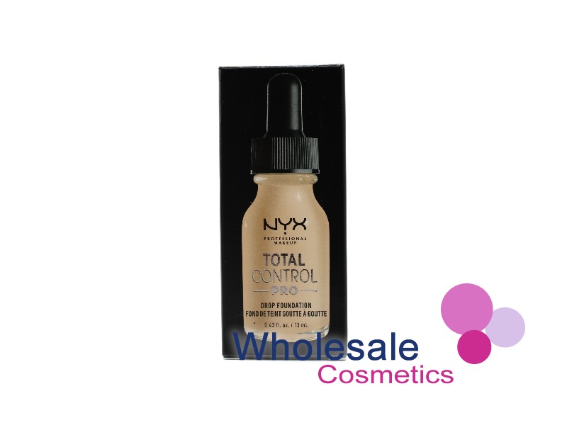6 x NYX Total Control Drop Pro Foundation - 05 LIGHT