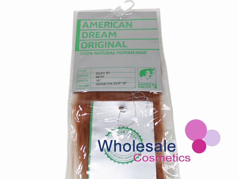7 x American Dream Human Hair Extensions - MP67