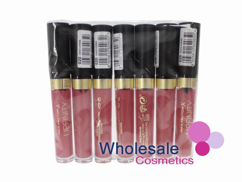 12 x Max Factor Lipfinity Velvet Matte Lip Colour - 020 COCO CREME