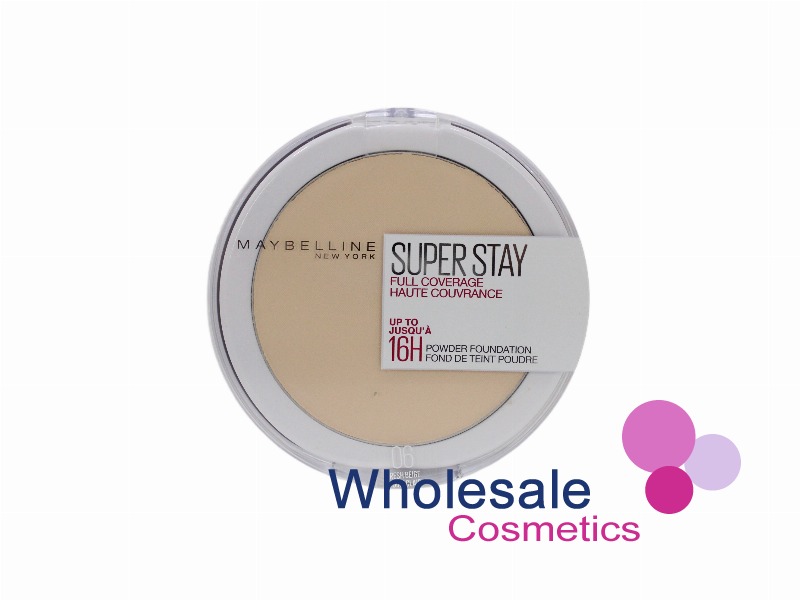 6 x Maybelline Superstay 16HR Full Coverage Powder Foundation - 06 FRESH BEIGE