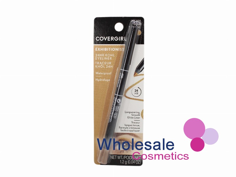 6 x Cover Girl Eyeliner Exhibitionist Waterproof - 400 GOLD METALLIC