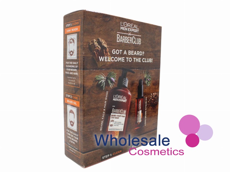 3 x L'Oreal Men Expert Barber Club Beard Care Kit