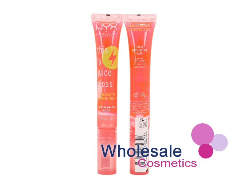 9 x NYX Professional This is Juice Gloss - WATERMELON SUGA