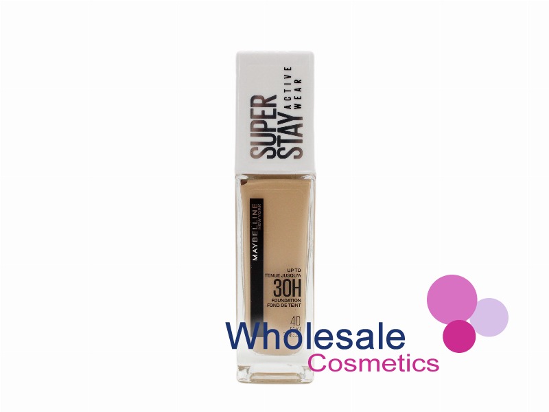 6 x Maybelline SuperStay 30Hr Full Coverage Foundation - 40 FAWN
