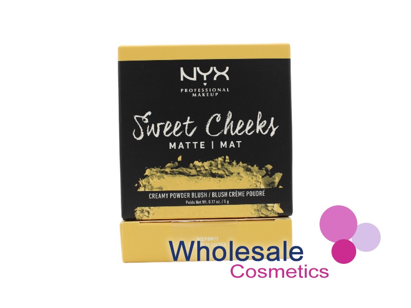 6 x NYX Professional Makeup Sweet Cheeks Creamy Powder Blush - SILENCE IS GOLDEN