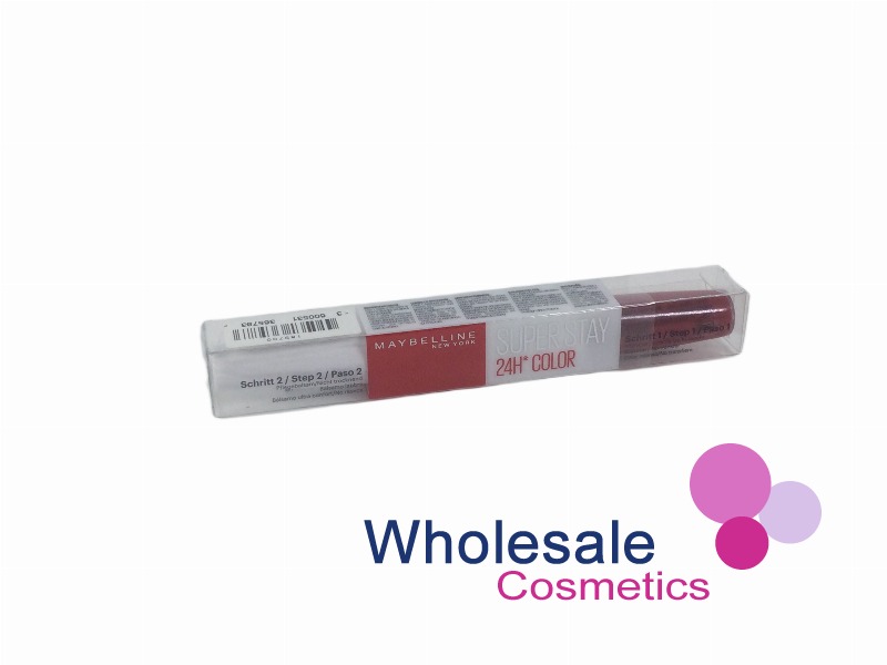 10 x Maybelline Superstay 24HR Lip Color & Balm - 573 ETERNAL CHERRY