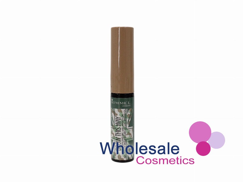 12 x Rimmel London Brow This Way Brow Styling Gel - 001 BLONDE (Green Case)