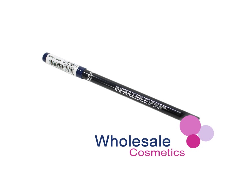 12 x L'Oreal infallible Longwear Lip Liner - 109 BYE FELICIA
