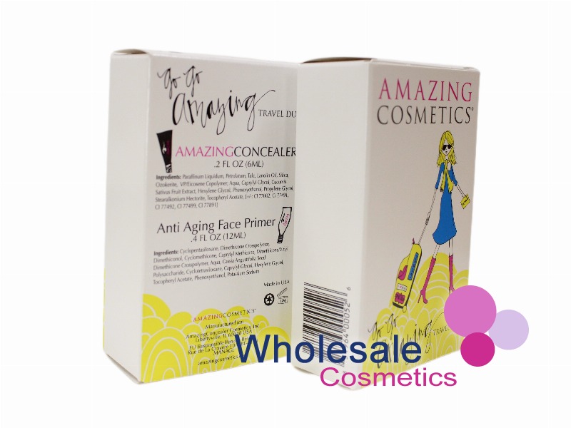 4 x Amazing Cosmetics Go Go Amazing Travel Duo