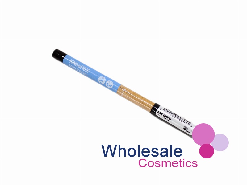 12 x Rimmel London Kind & Free Eyeliner - 001 PITCH