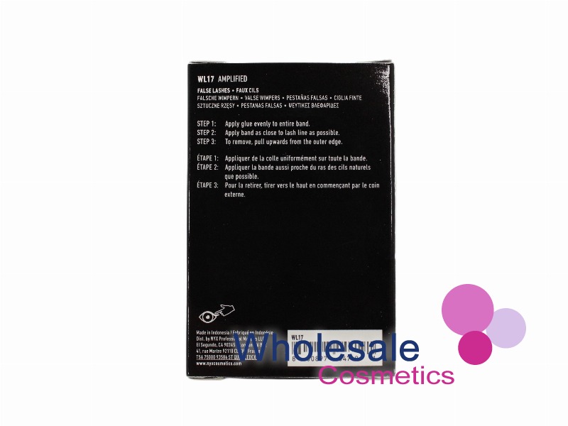 9 x NYX Professional Makeup Wicked Lashes - WL17 AMPLIFIED