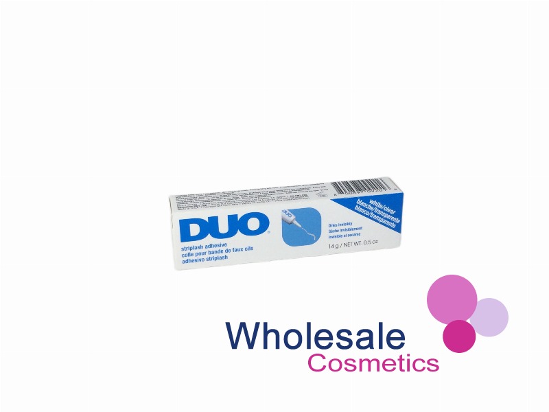 12 x Duo Striplash White/Clear Adhesive 14g