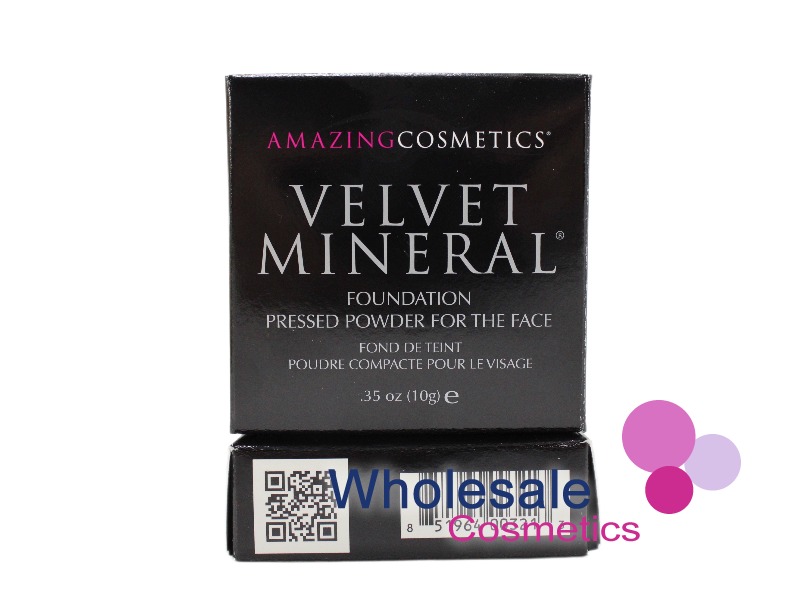 10 x Amazing Cosmetics Velvet Mineral Foundation - TAN GOLDEN
