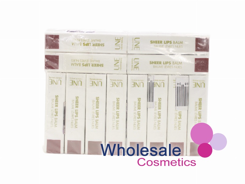 24 x Bourjois UNE Sheer Lip Balm - ASSORTED