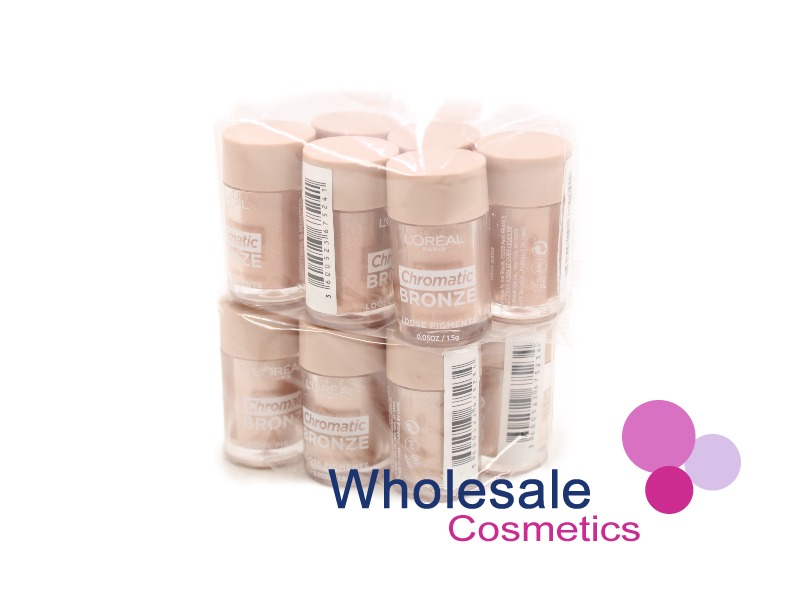 12 x L'Oreal Chromatic Bronze Loose Pigments - ASSORTED