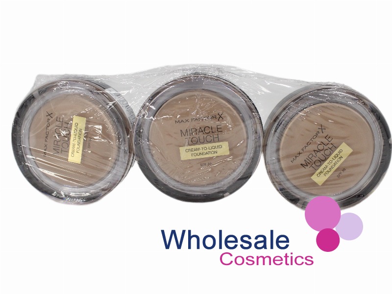 9 x Max Factor Miracle Touch Cream To Liquid Foundation - 047 VANILLA