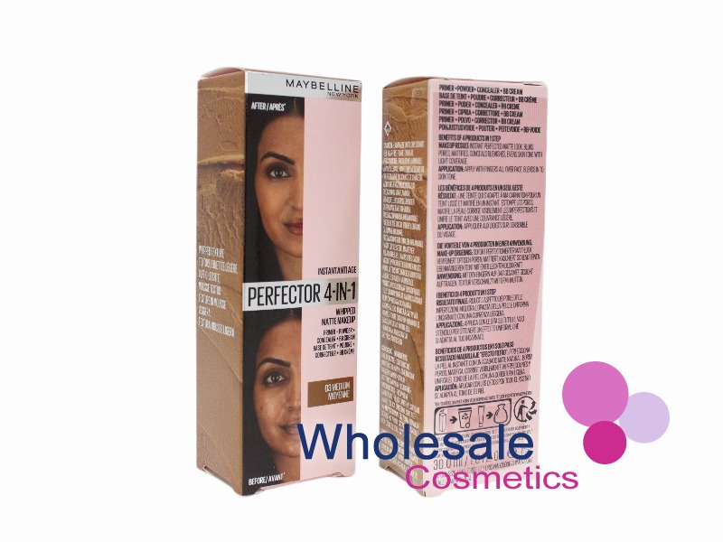6 x Maybelline Instant Anti Age Perfector 4-in-1 Whipped Matte Makeup - 03 MEDIUM