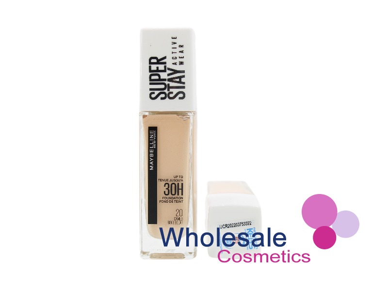 6 x Maybelline SuperStay 30Hr Full Coverage Foundation - 20 CAMEO