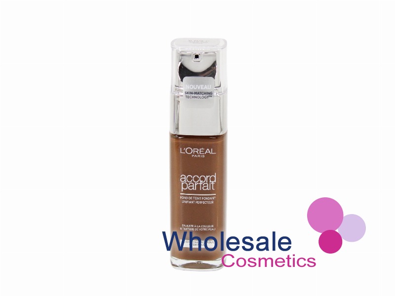 6 x L'Oreal Accord Parfait Super-Blendable Foundation - 9.C/9.R SOUS-TON ROSE