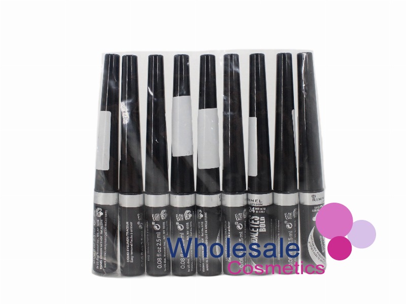 9 x Rimmel Scandal Eyes 24h Waterproof Bold Eyeliner NO BARCODE - BLACK
