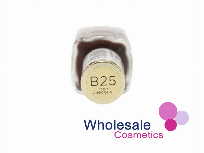 6 x L'Oreal Color Riche Nail Polish - B25 CUIR CHOCOLAT