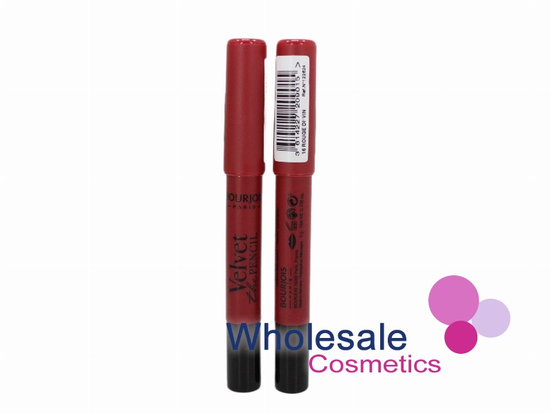 9 x Bourjois Velvet The Pencil - 16 ROUGE DI'VIN