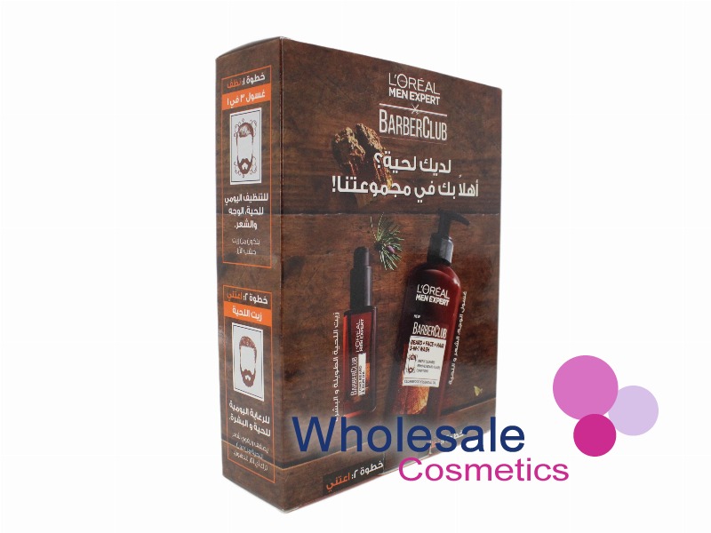 3 x L'Oreal Men Expert Barber Club Beard Care Kit