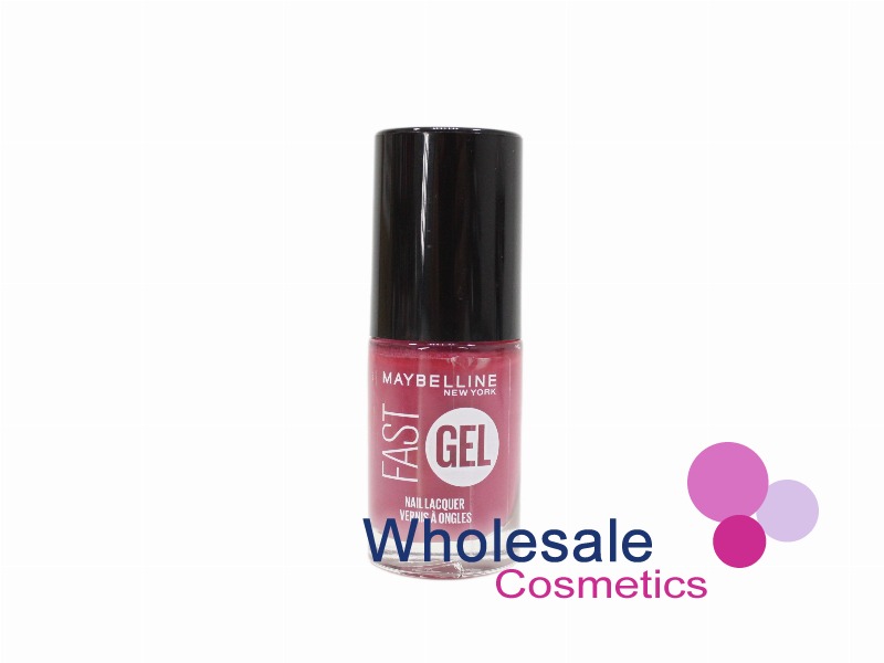 8 x Maybelline Fast Gel Nail Polish - 7 PINK CHARGE