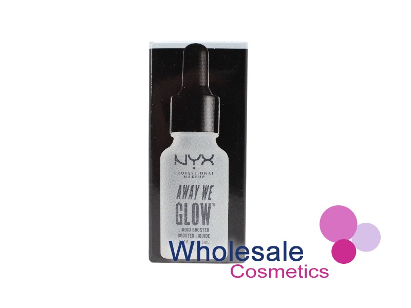 6 x NYX Professional Makeup Away We Glow Liquid Booster - AWGLB01 ZONED OUT