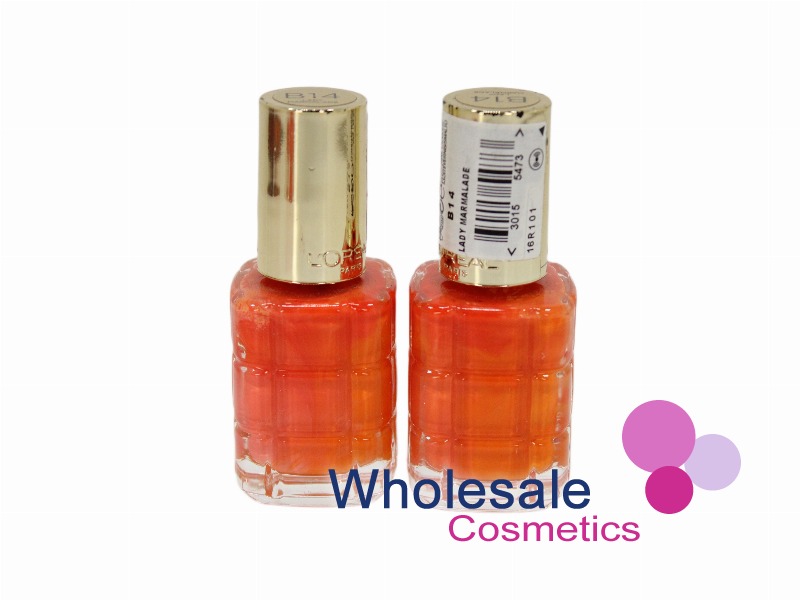 6 x L'Oreal Color Riche Nail Polish - B14 LADY MARMALADE