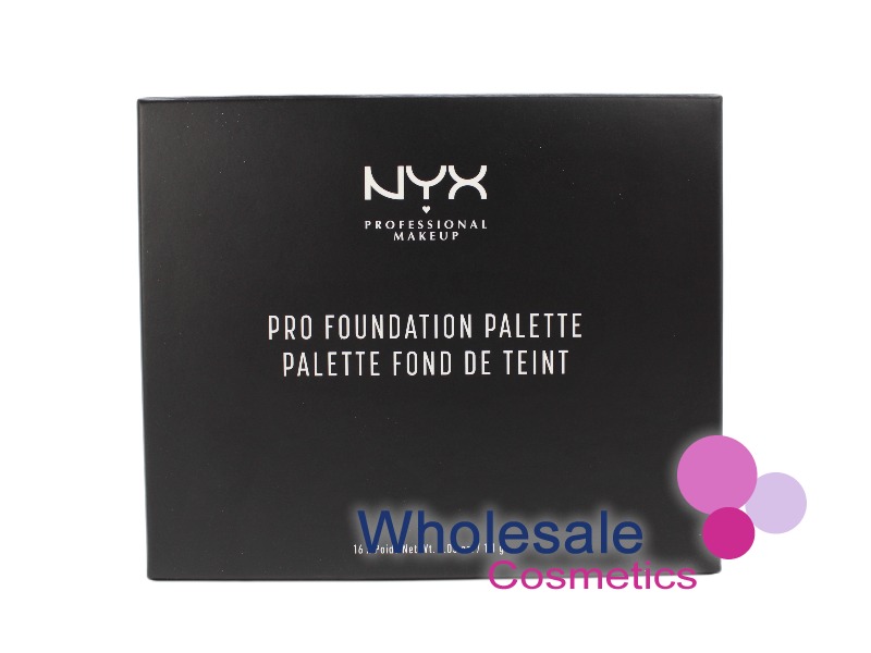 6 x NYX Professional Makeup Pro Foundation Palette