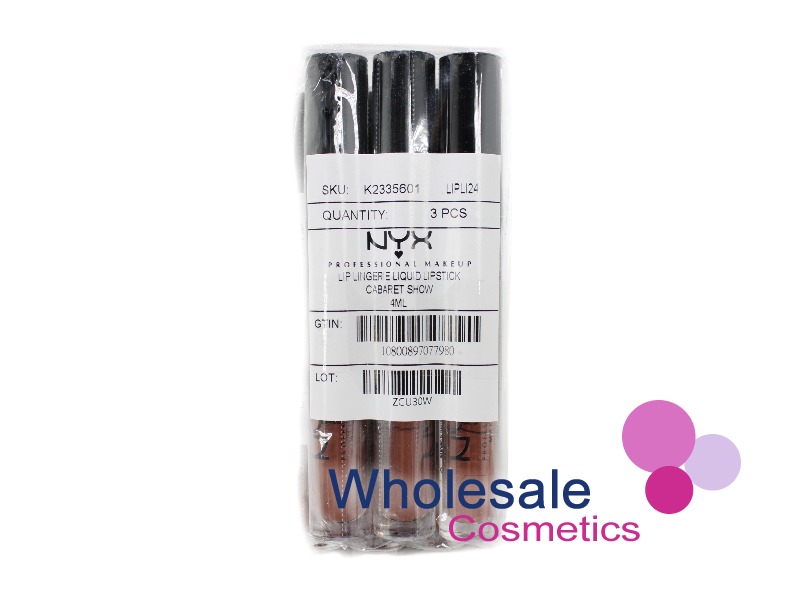 9 x NYX Lingerie Liquid Lip Stick - 24 CABARET SHOW