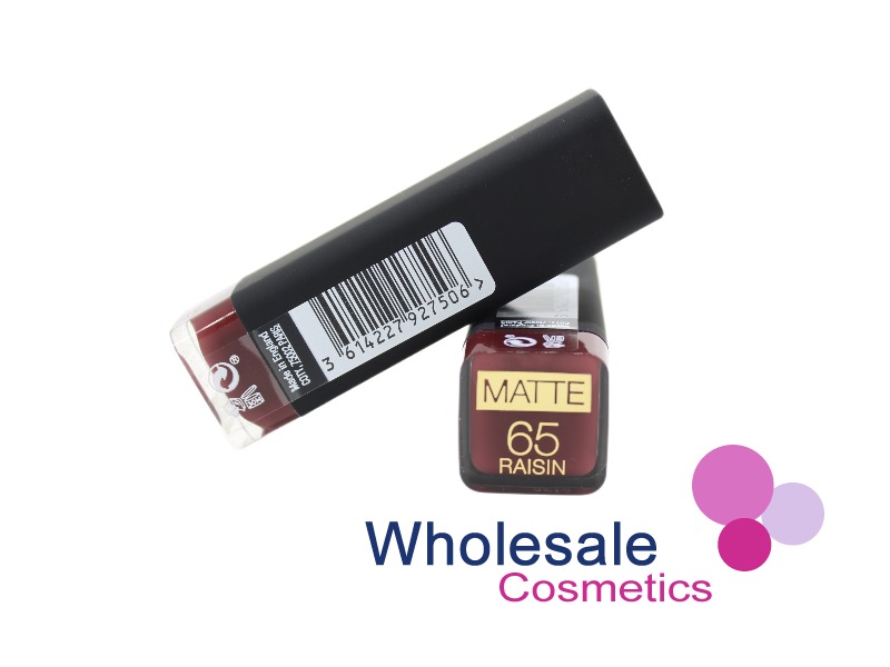 9 x Max Factor Colour Elixir Velvet Matte Lipsticks - 65 RAISIN