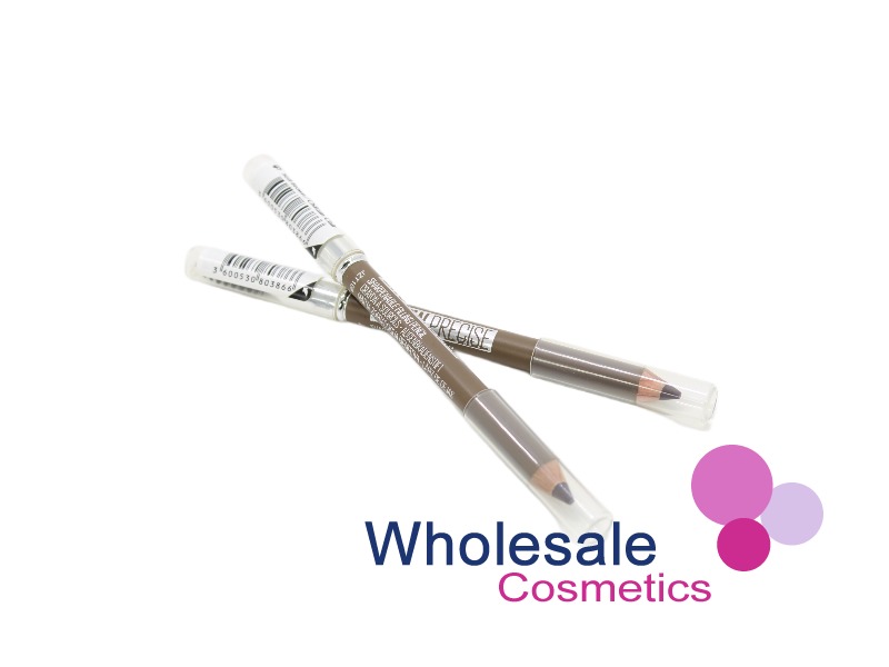 12 x Maybelline Eyebrow Brow Precise Pencil - SOFT BROWN
