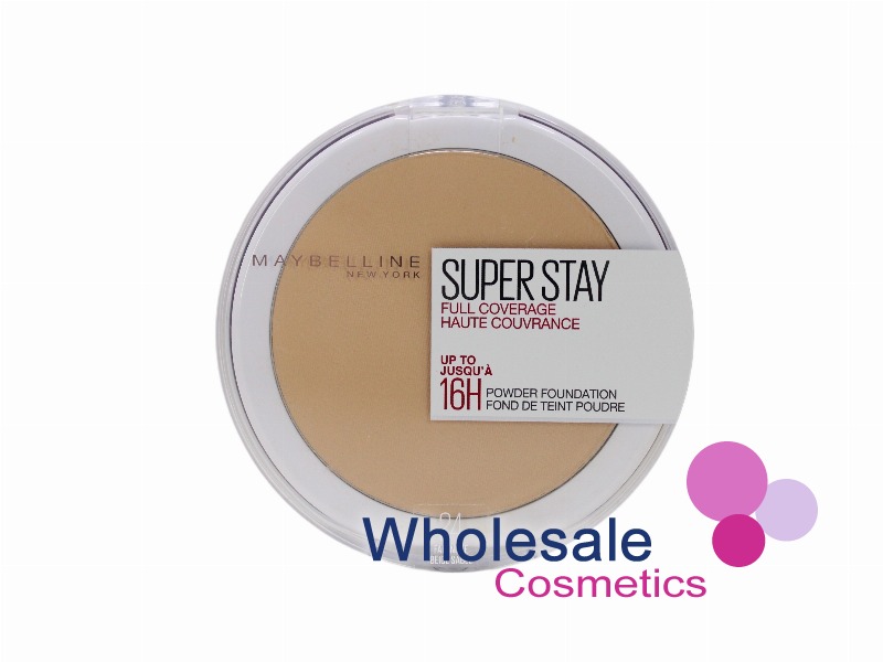 6 x Maybelline Superstay 16HR Full Coverage Powder Foundation - 24 FAIR NUDE