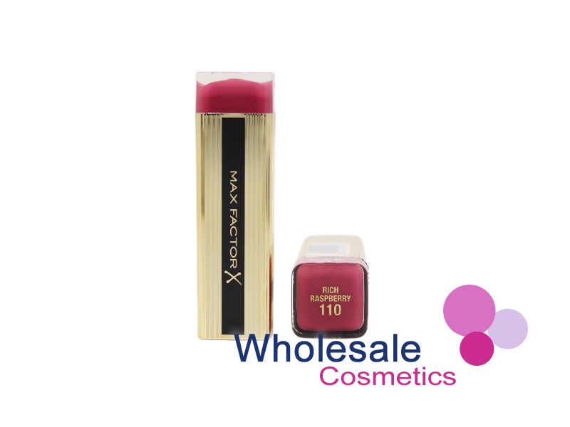 9 x Max Factor Colour Elixir Lipstick - 110 RICH RASPBERRY