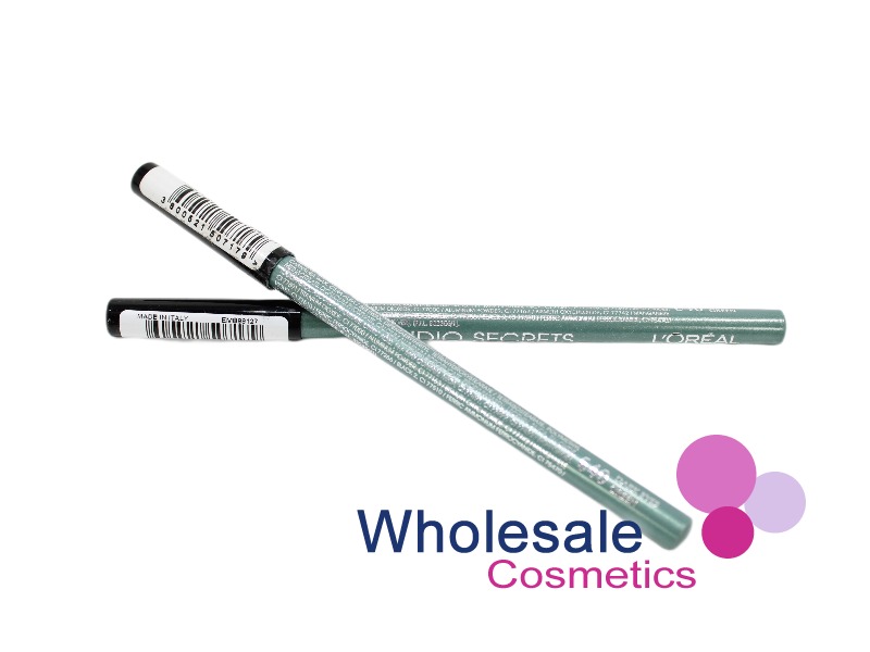 12 x L'Oreal Studio Secrets High Definition Eye Liners - 640 DARK EYES GREEN