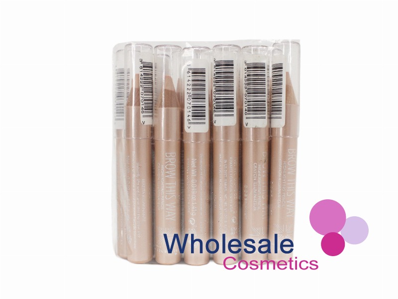 12 x Rimmel Brow This Way Highlightng Pencil - 002 SHIMMER