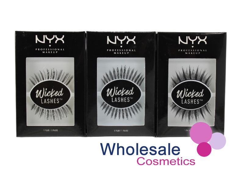 9 x NYX Professional Makeup Wicked Lashes - ASSORTED