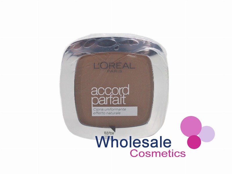 6 x L'Oreal Accord Parfait Powder - 10D/W DEEP GOLDEN