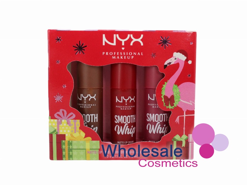 6 x NYX Professional Makeup Smooth Whip Matte Lip Trio - 01
