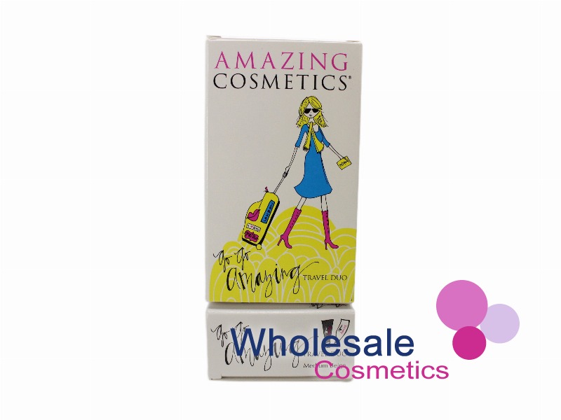 4 x Amazing Cosmetics Go Go Amazing Travel Duo